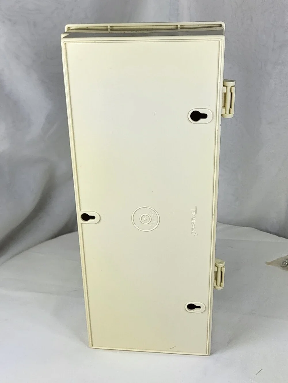 Tupperware #1572-1 Cream Plastic Wax Paper & Foil Dispenser